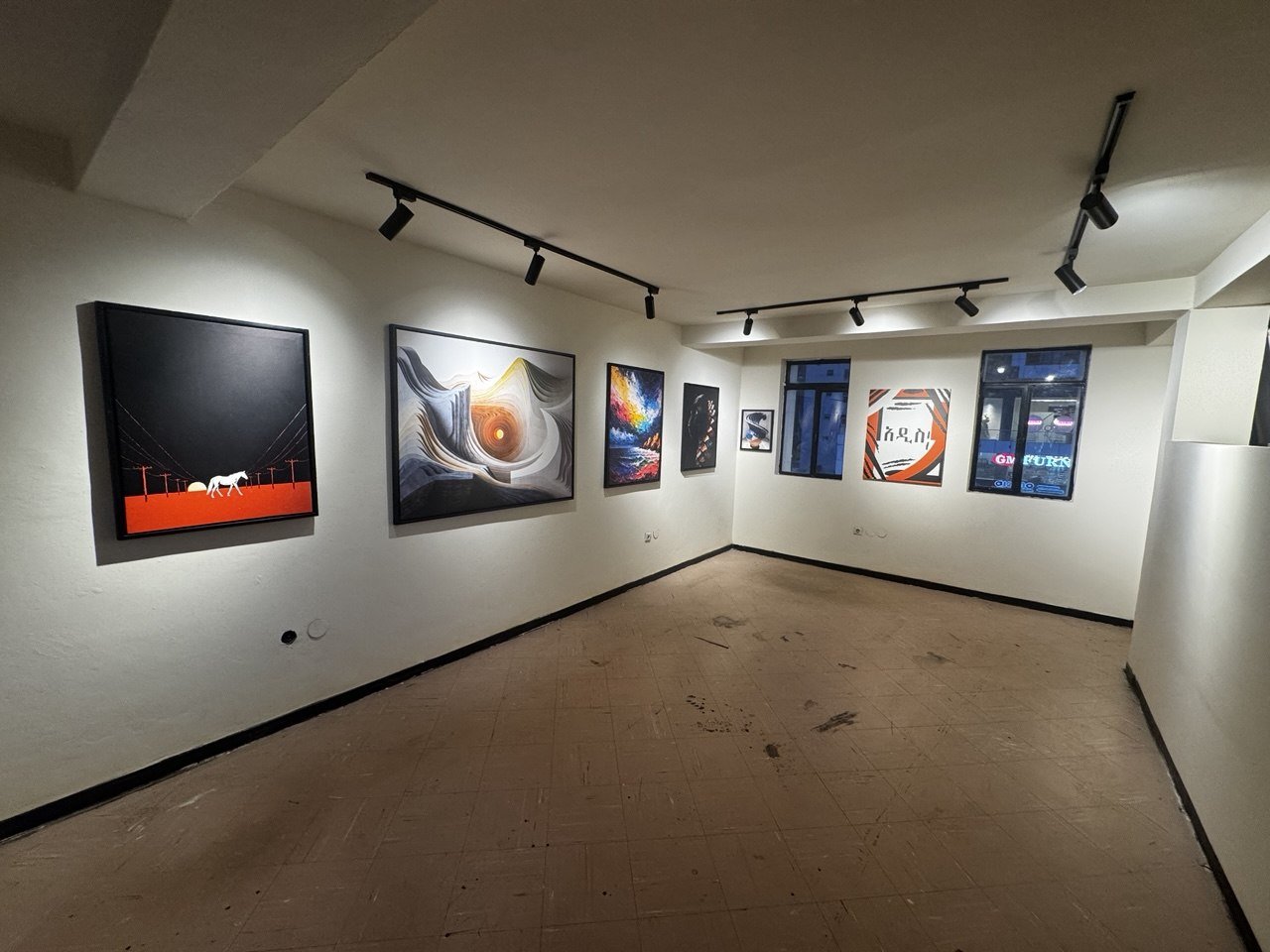 Artwork presented at The Print Gallery